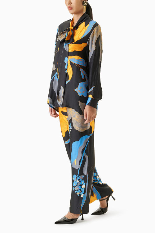 Midnight Knot Shirt & Trousers Co-ord