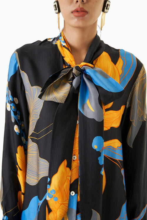 Midnight Knot Shirt & Trousers Co-ord