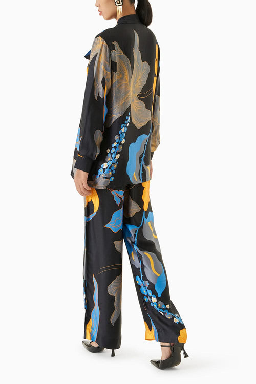 Midnight Knot Shirt & Trousers Co-ord