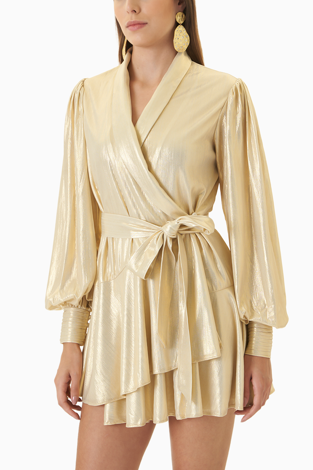 Gold Zina Dress