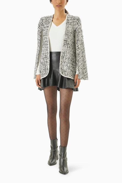 Black & White Statement Cape