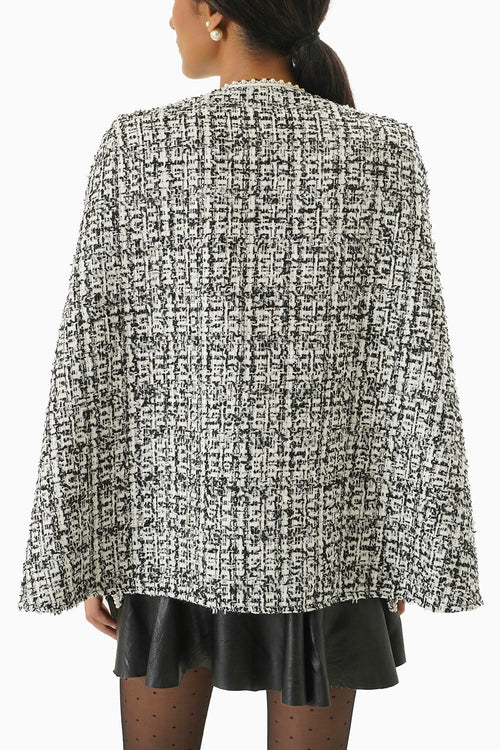 Black & White Statement Cape
