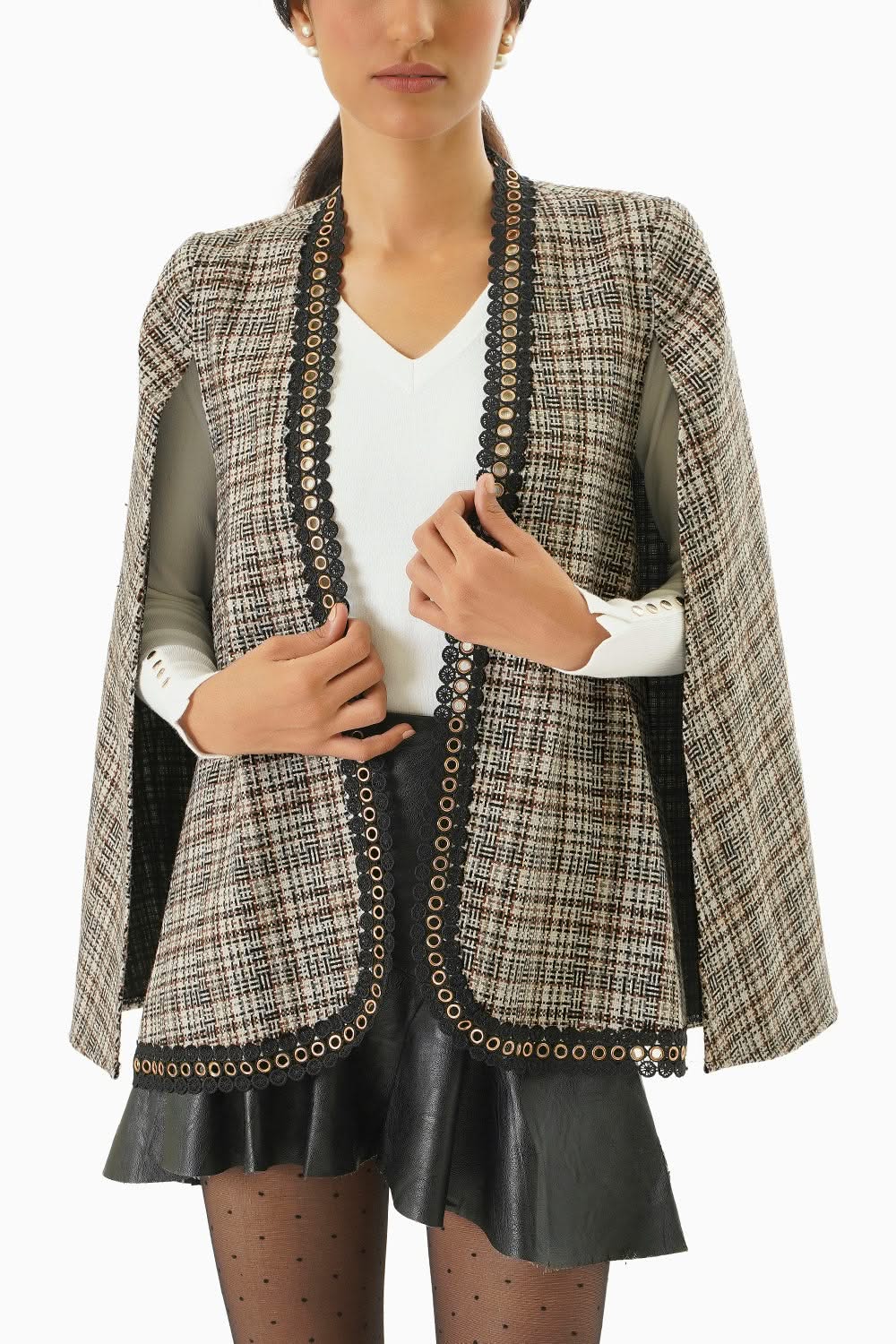 The Beige Statement Cape