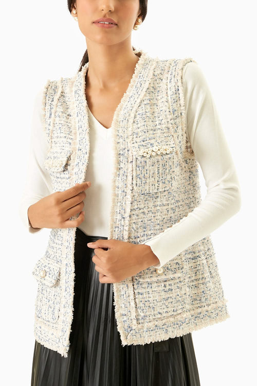 Ice Blue Cherie Jacket