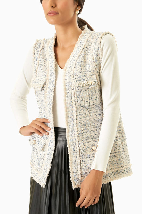Ice Blue Cherie Jacket