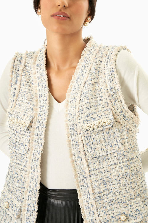 Ice Blue Cherie Jacket