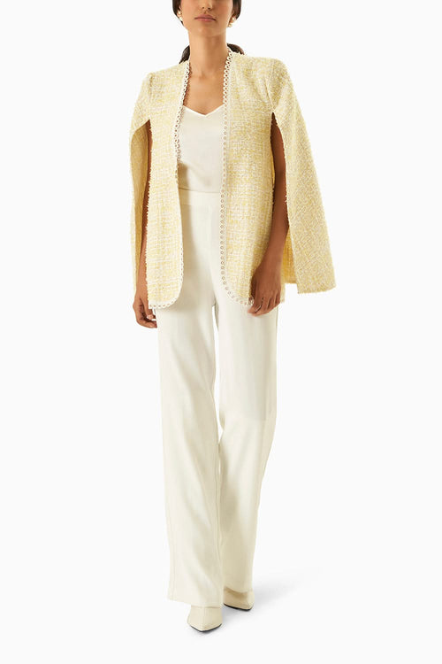 Yellow Statement Cape