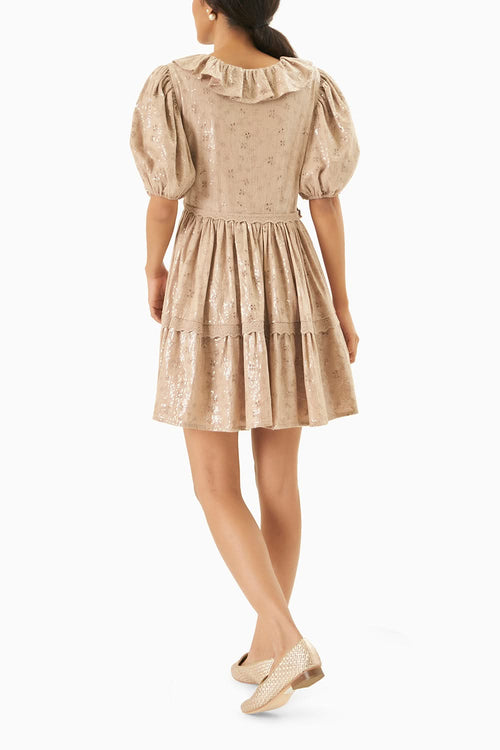 Nude Sparkle Dress