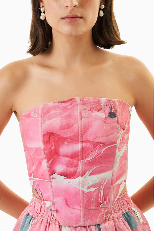 Geranium Corset