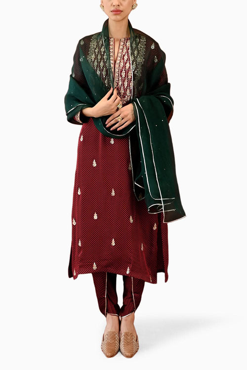 Paisley Moli Kurta Set