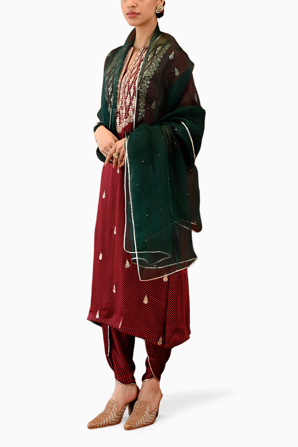 Paisley Moli Kurta Set