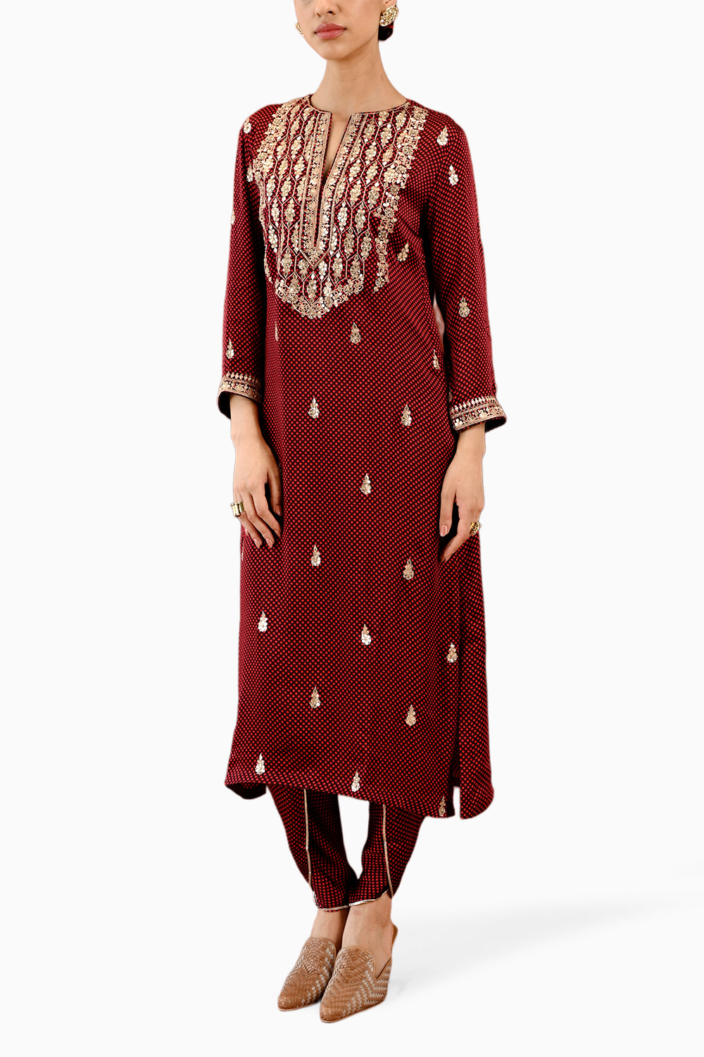 Paisley Moli Kurta Set