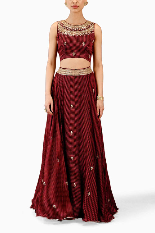 Paisley Sarang Lehenga Set