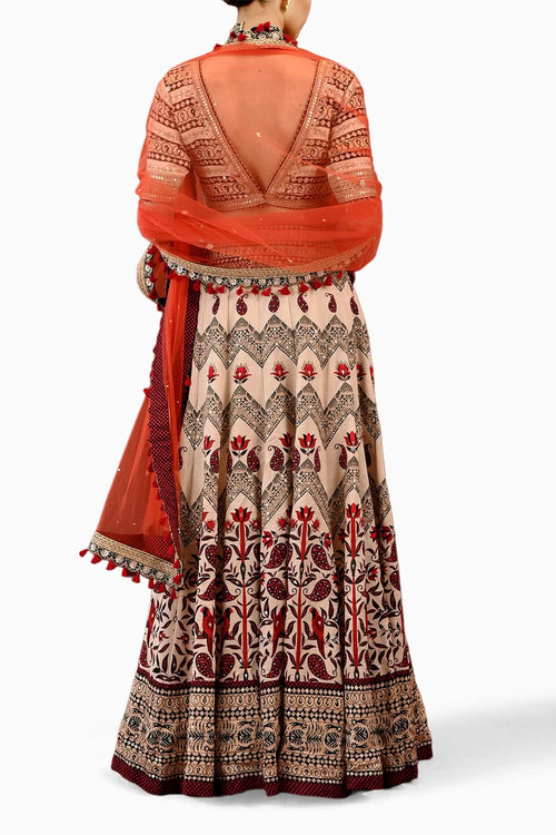 Paisley Tammana Lehenga Set