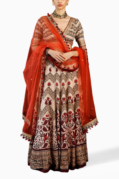 Paisley Tammana Lehenga Set