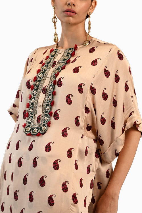 Paisley Chameli Kaftan Set