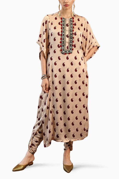 Paisley Chameli Kaftan Set