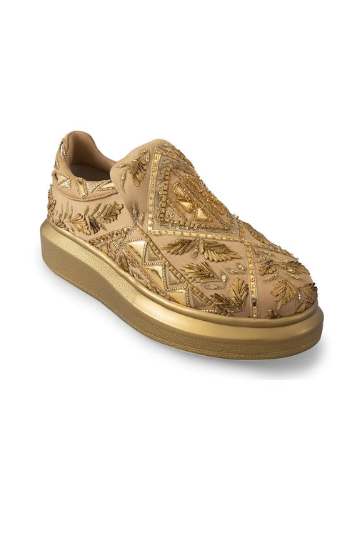 Honeybee Wedge Sneakers