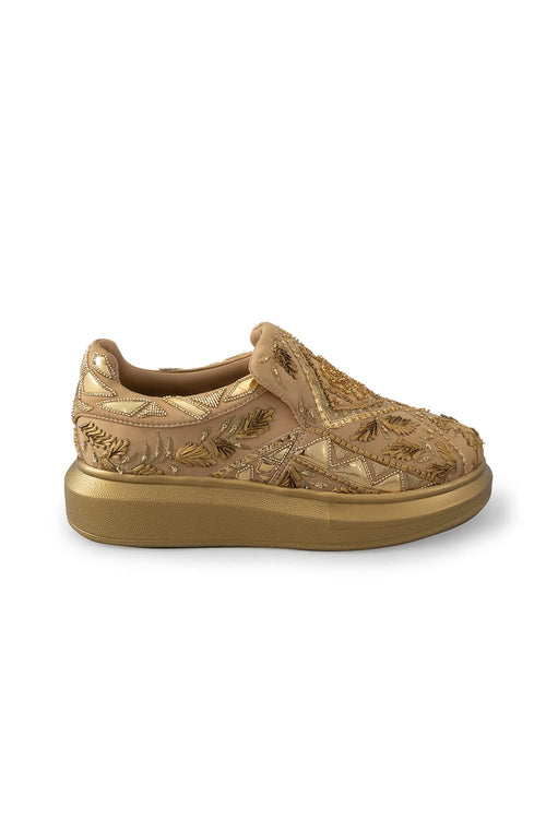 Honeybee Wedge Sneakers