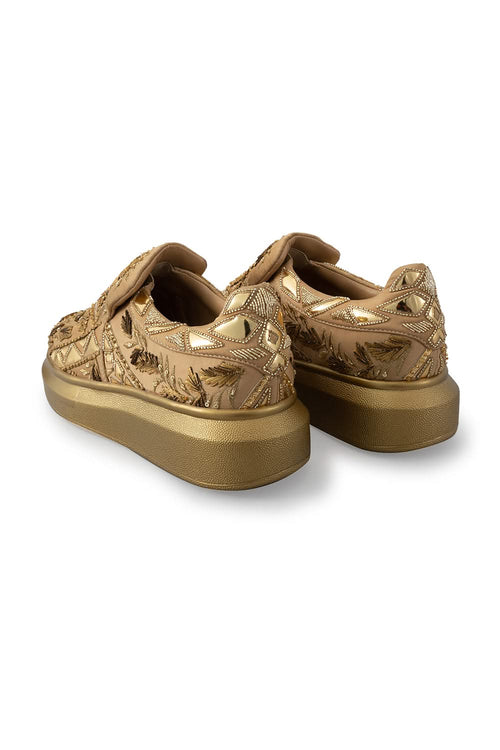 Honeybee Wedge Sneakers