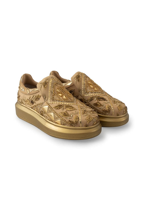 Honeybee Wedge Sneakers