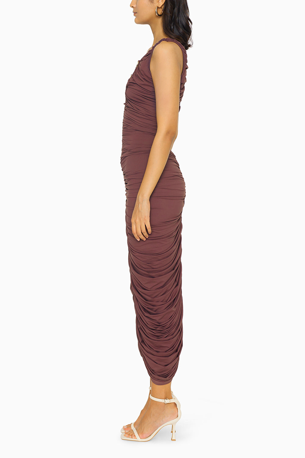Brown Cami Gown