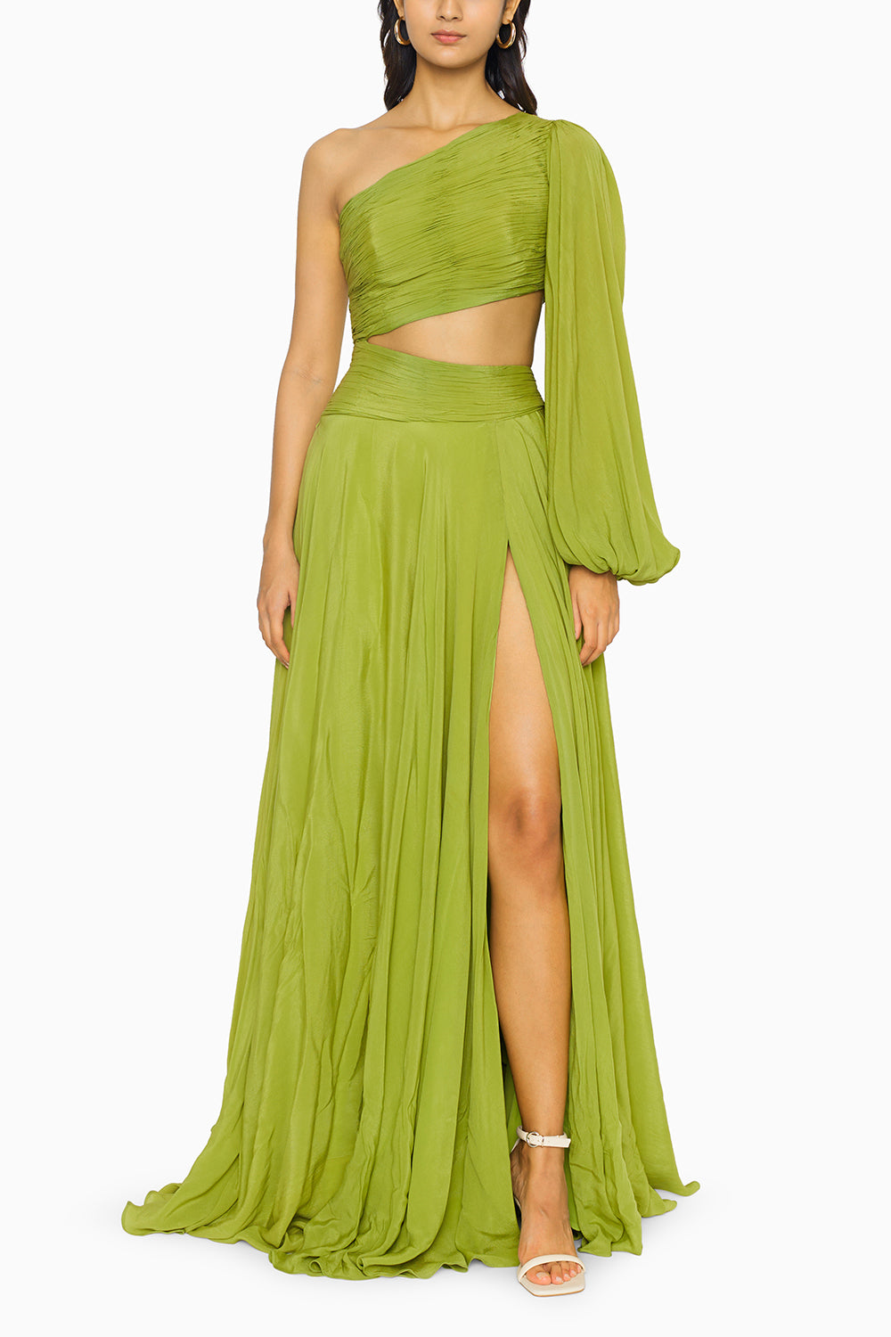 Green Crea Gown