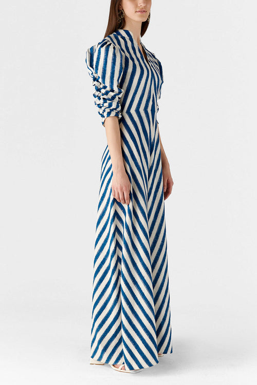 Blue Illusion Dress