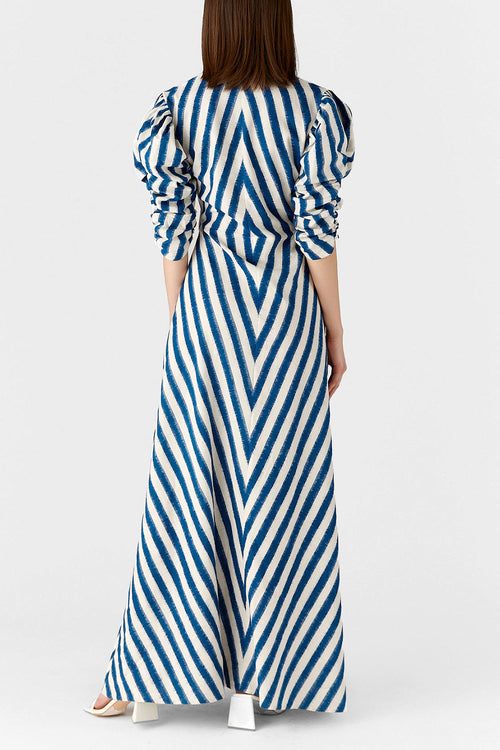 Blue Illusion Dress