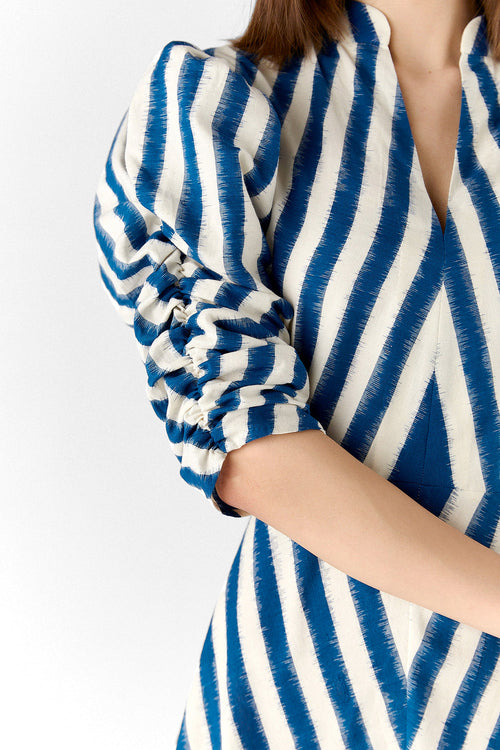 Blue Illusion Dress