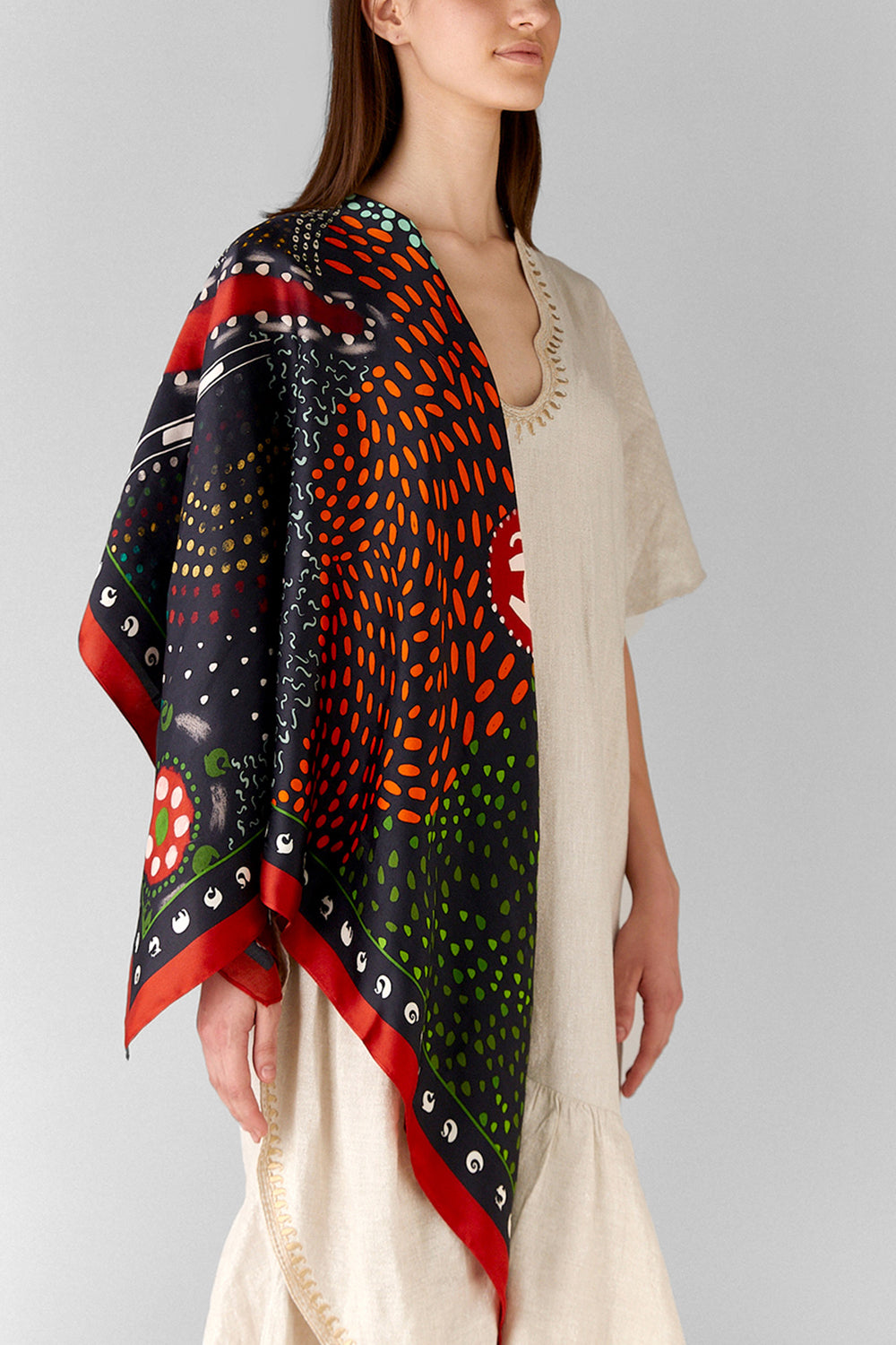 Nebulous Silk IconoScarf