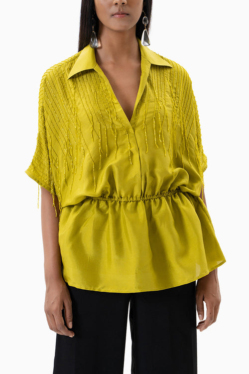 Green Kyra Top
