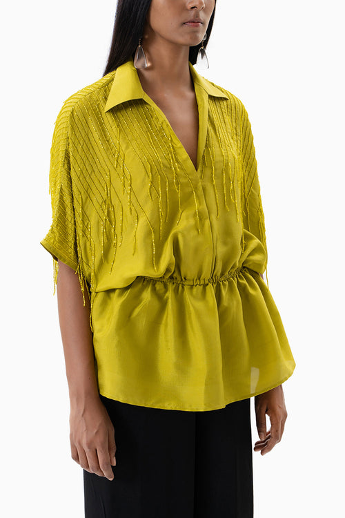 Green Kyra Top