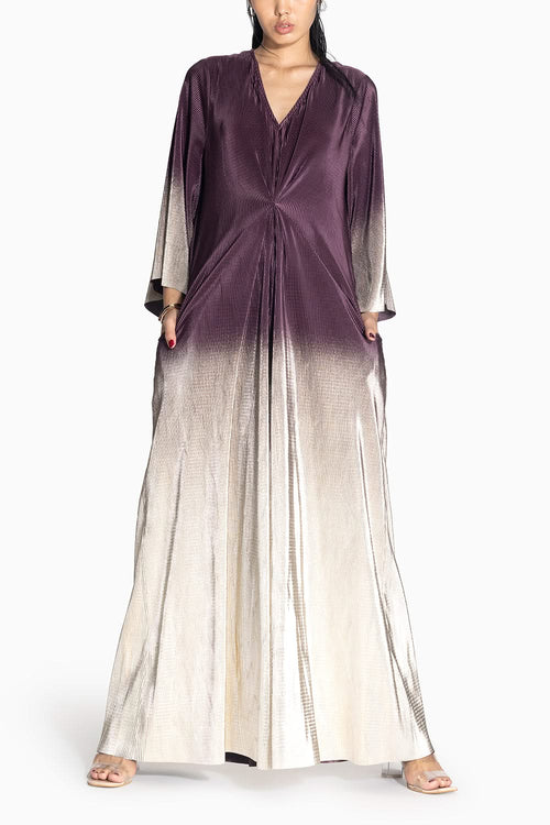 Plum to Gold Midnight Jumpsuit