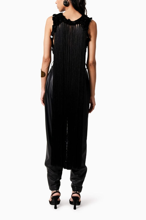 Leather Cargo Pants