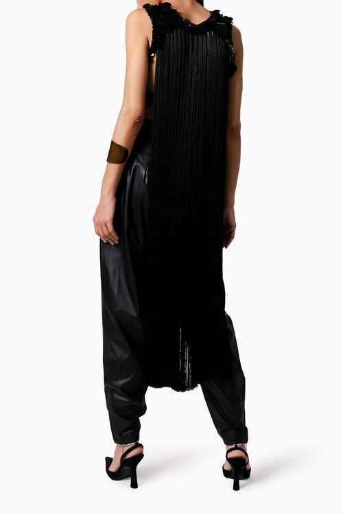 Leather Cargo Pants