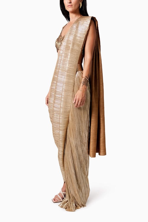 Shivi Blouse with Metallic 2.0 Sari