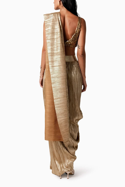 Shivi Blouse with Metallic 2.0 Sari