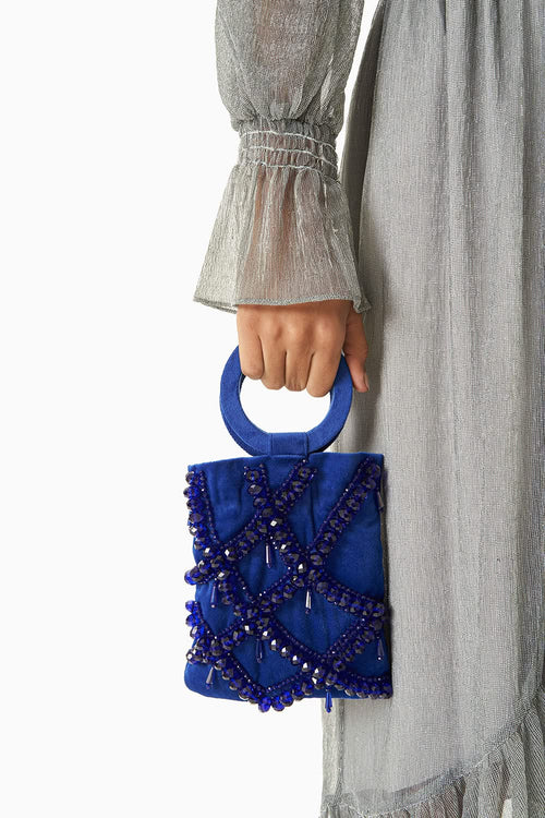 Diana Blue Luminaire Bag
