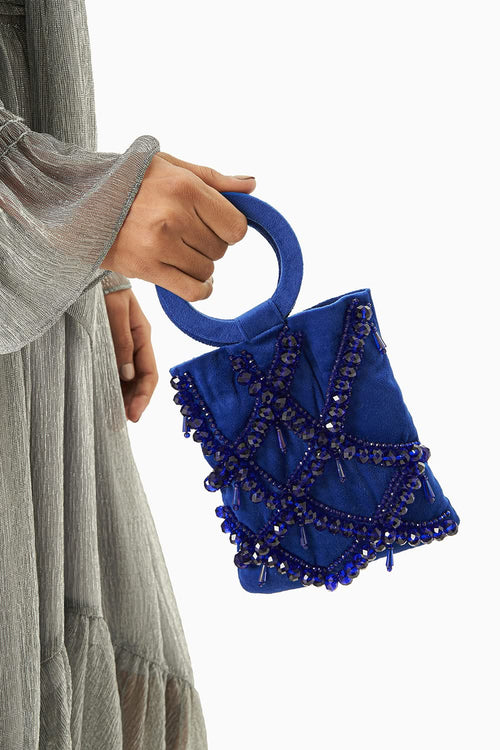 Diana Blue Luminaire Bag