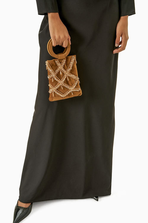 Rekha Gold Luminaire Bag