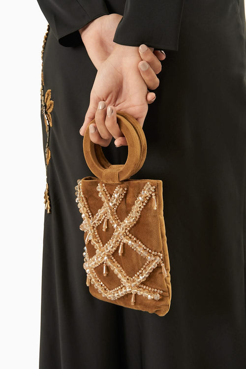 Rekha Gold Luminaire Bag