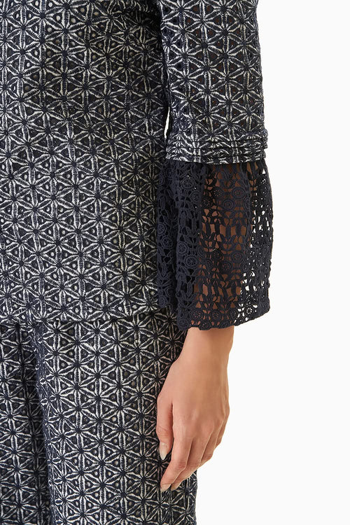 Off the Shoulder Broderie Anglais Blouse