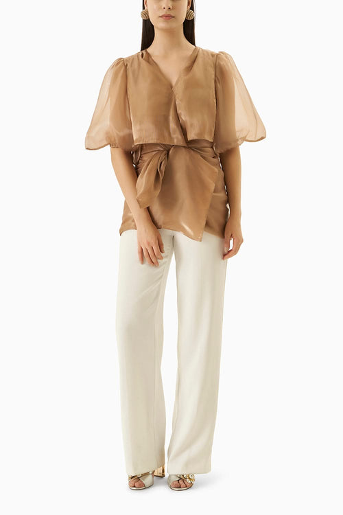 Gold Gardania Top