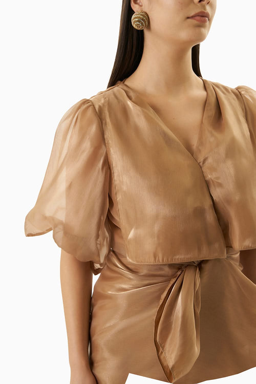 Gold Gardania Top