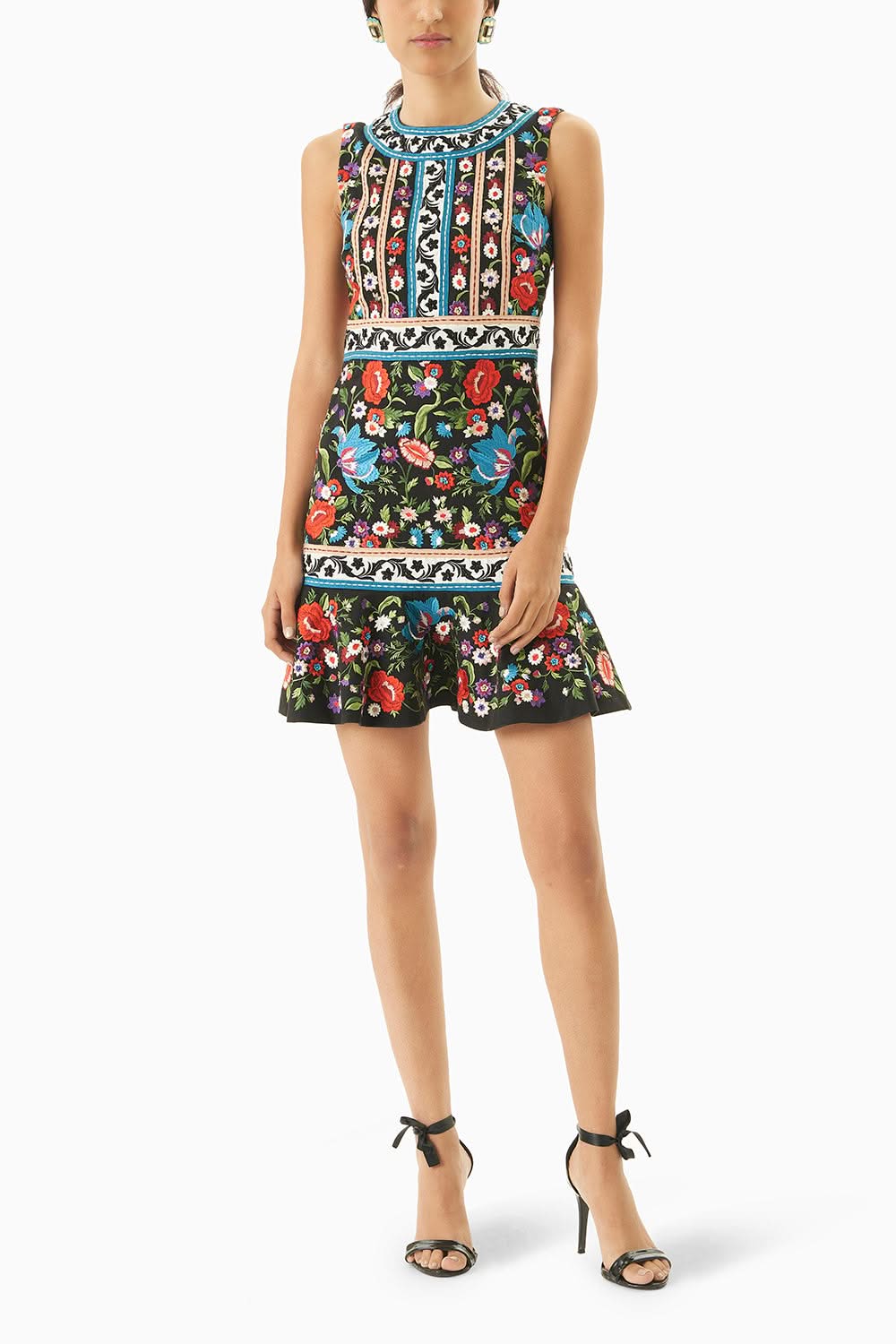 Black Madilyn Embellished Dress