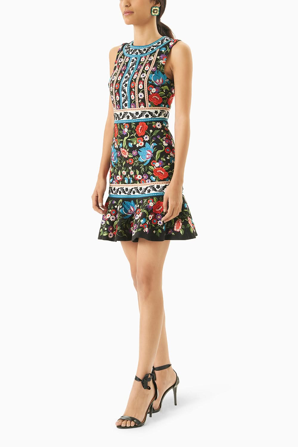 Black Madilyn Embellished Dress