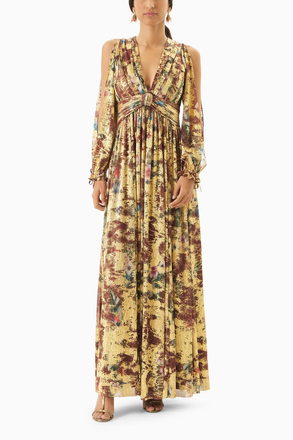 Gold Jamie Maxi Dress