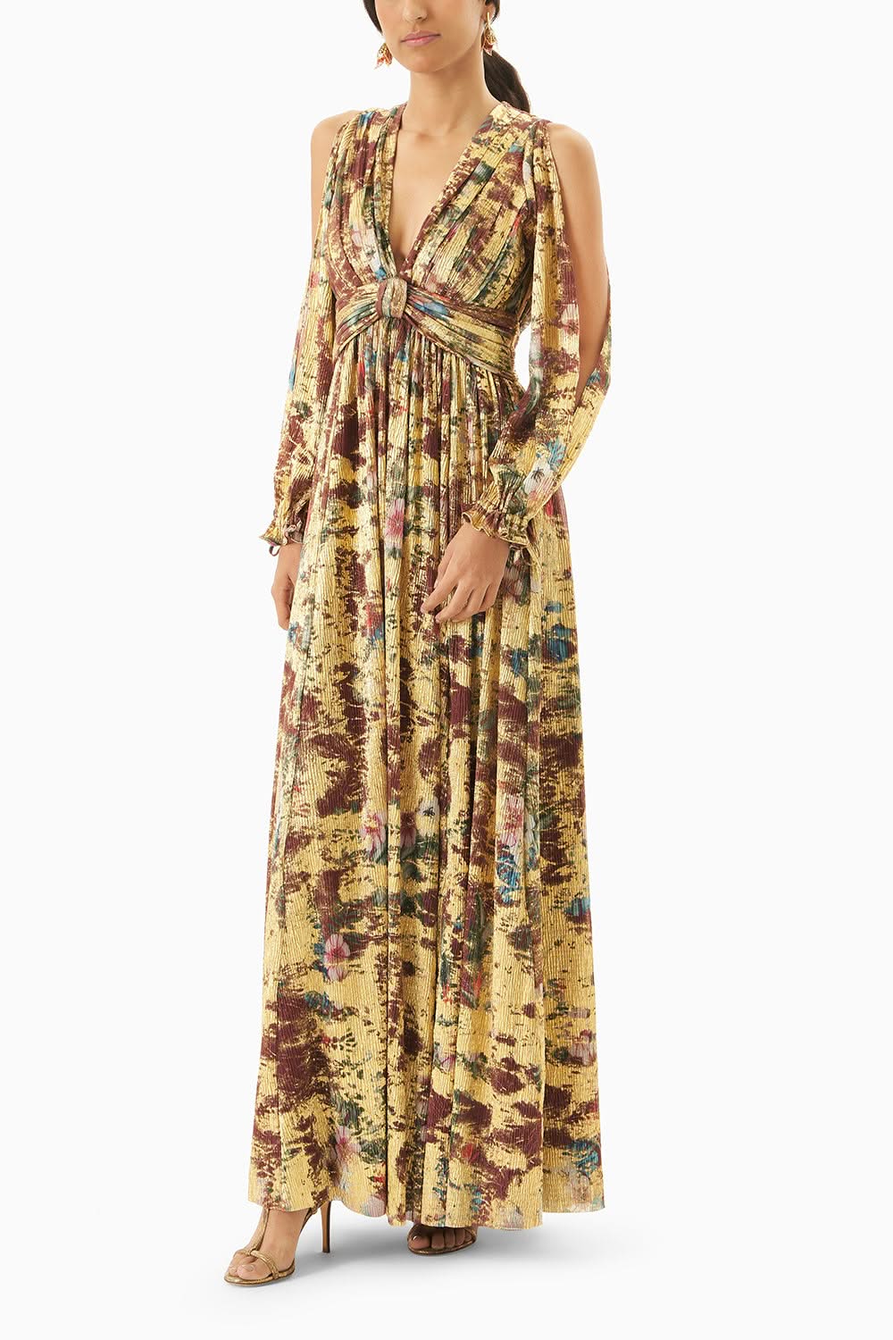 Gold Jamie Maxi Dress