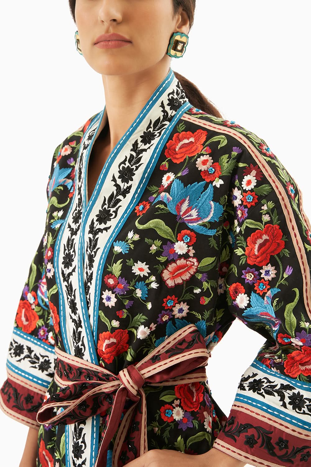 Black Madilyn Kimono